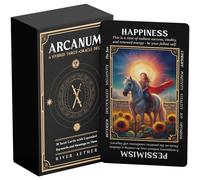Metaphoracle Arcanum: un mazzo ibrido di tarocchi-oracolo con parole chiave espanse di River Aether - 78 carte dei tarocchi con significati su di esse per principianti e lettori avanzati