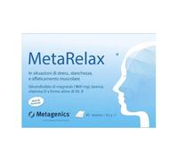 Metagenics MetaRelax per Stress Stanchezza e Tensione Muscolare, 40 Bustine