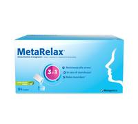 MetaRelax Integratore di Magnesio con Vitamine B6 B12 Folato e Taurina Per