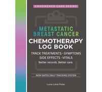 Metastatic Breast Cancer Chemotherapy Log Book: Chemo Treatment Tracker for Side Effects, Medications, Symptoms, Vitals and Daily Health Monitoring for Cancer Patients and Caregivers