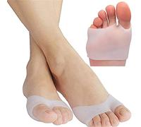 Metatarsal Gel Pads, Fußpolster Mittelfuß Pads mit Atmungsaktiv Luftlöchern, 1 Paar Fußballen Kissen Vorfußpolster Fußpads für Ball of Foot, Blasen und Vorfuß Schmerzlinderung