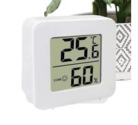 Metatore di temperatura interno - Sensore di monitoraggio 'aria digitale, mini igrometro Termo LCD | Tracker della condizione della stanza con schermo del display, lettore ambientale compatto per