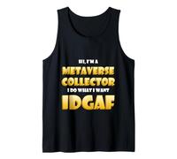 Metaverse Collector IDGAF Crypto Meme ETH NFT Metaverse DeFi Canotta