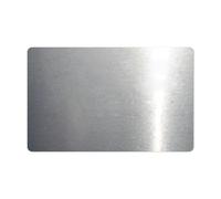 Metaximious 10 pezzi A4 piastra in alluminio colorato argento rosso bianco verde viola oro for incisione e stampa Flash(Silver,0.3x210x297mm)