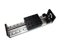 Metaximious 1610 Tavola scorrevole con vite a sfere Guida lineare for attuatore asse Z CNC Meccanismo di scorrimento manuale for controllo preciso del movimento Componente(300mm)