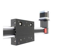 Metaximious Attuatore for tavolo scorrevole Parti della stampante 3D motorizzate con trasmissione a cinghia Guida lineare CNC Servomotore fase 400w Industria(1400mm)