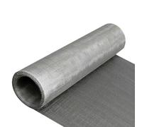 Metaximious Filtro chimico industriale in rete metallica intrecciata, maglia del setaccio in acciaio inossidabile 304 più spessa e larga fai da te(150 Mesh)