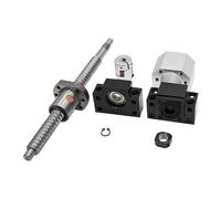 Metaximious Kit vite a sfere SFU2505 con supporti BK20 BF20, guida lineare DSG25H, giunto - for router CNC Componente(350mm)