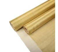 Metaximious Schermo filtrante for vernice in filo di ottone da 20 a 200 maglie Schermo for segnale elettromagnetico Fai da te(30 mesh 0.91x0.5 Meter)