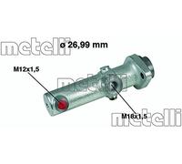 METELLI Cilindro maestro freno 05-0153 pompa freno circuito idraulico ghisa