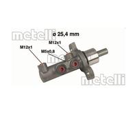 Metelli 05-0439 Cilindro Principale per Fiat Croma Alfa Romeo 159 Opel Saab