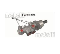 METELLI Cilindro maestro del freno compatibile con AUDI SEAT SKODA VW 05-0536