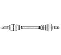 Metelli 17-0276 Albero Motore/Semiasse