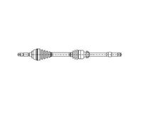 METELLI 17-0602 Semiasse