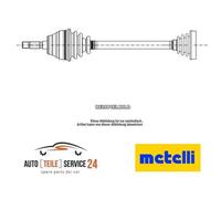 METELLI Albero motore/Semiasse lunghezza 501 mm 17-0674