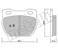 METELLI 22-0354-0 Kit pastiglie freni per LAND ROVER Defender SUV (L316)