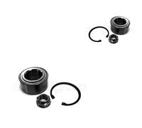 METELLI 2x Cuscinetto Ruota Mozzo Frontale SX Dx per Honda Civic VI Hatchback