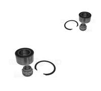 METELLI 2x Cuscinetto Ruota Mozzo Posteriore Sinistra Dx per Fiat Doblo Citroën