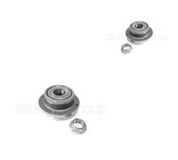 METELLI 2x Cuscinetto Ruota Mozzo Posteriore Sinistra Dx per Peugeot 406 Citroën