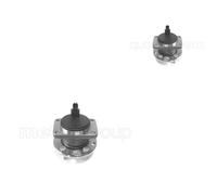 METELLI 2x Cuscinetto Ruota Mozzo Posteriore SX Dx per Ford Mondeo III Turnier