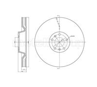 METELLI 23-1102C Disco freno