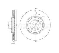Metelli Dischi Freno Alfa 159 Ant. 23-0906C