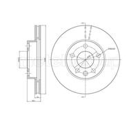 METELLI 23-0507 Disco freno