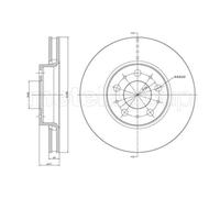 METELLI 23-0560C Disco freno