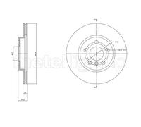 METELLI 23-1772C Disco freno