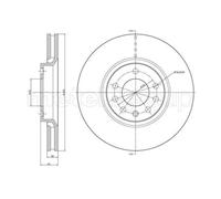 METELLI 23-0681C Disco freno