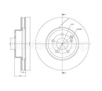 METELLI 2x Disco Freni Anteriore Ø312 MM per Mercedes-Benz Classe Modello T S211