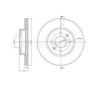 METELLI 23-0788 Disco freno