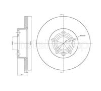 METELLI 23-0484 Disco freno