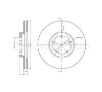 METELLI 23-0899 Disco freno