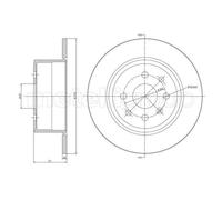 METELLI 23-0426 Disco freno