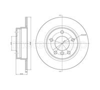 METELLI 23-0229C Disco freno