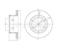 METELLI 2x Disco Freno Posteriore Ø285 MM Ventilato per Mercedes-Benz Sprinter