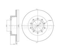 METELLI 23-0359 Disco freno
