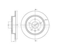 METELLI 2x Disco Freno Posteriore Ø292 MM Ventilato per Opel Insignia A Caravan