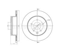 METELLI 23-1322C Disco freno