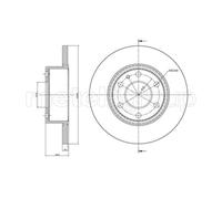 Metelli Dischi Freno Post. Iveco Daily Iii 2.3 23-0910C