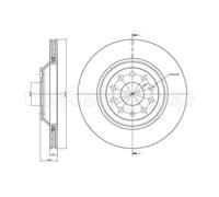 METELLI 23-0889C Disco freno