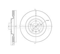 METELLI 2x Disco Freno Posteriore Ø330 MM Ventilato per Audi A4 Avant 8K5 B8 2.0