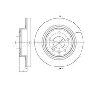 METELLI 2x Disco Posteriore Ø291 Pieno per Opel Astra J P10 2.0 CDTI Zafira