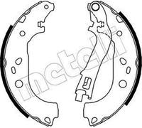 METELLI 53-0088 Kit ganasce freni 228,6mm per OPEL Posteriore
