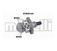 Metelli 'Yaris I (Cp10)/ Vitz/Platz : 1.0 16V 05-0520
