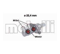 METELLI Cilindro Principale Freno Maestro per Opel Zafira B Astra H Roulotte