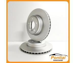METELLI COPPIA DISCHI FRENO ANTERIORI BMW E60 E63 E64 E65 COD. 23-0853C