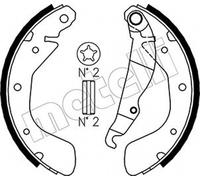 METELLI Kit Ganasce Freno Posteriore per Opel Corsa C F08 F68 Chevrolet