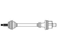 METELLI 17-1418 Semiasse